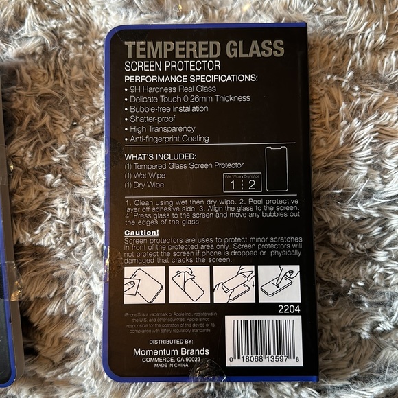 Tempered glass for iPhone 13 Pro Max set of 2 - Picture 2 of 2